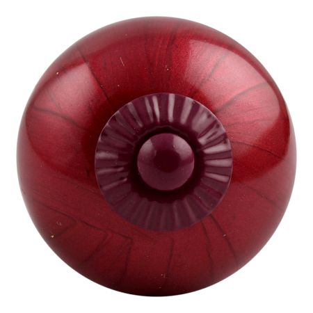Neon Cherry Purple Fitting Round Ceramic Knob